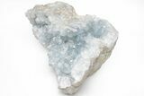 Sky Blue Celestine (Celestite) Crystal Geode Section - Madagascar #210388-2